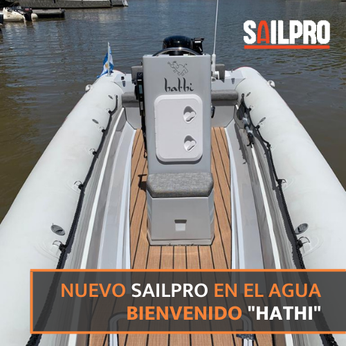 Nuevo SailPro al agua! Bienvenido Hathi!
